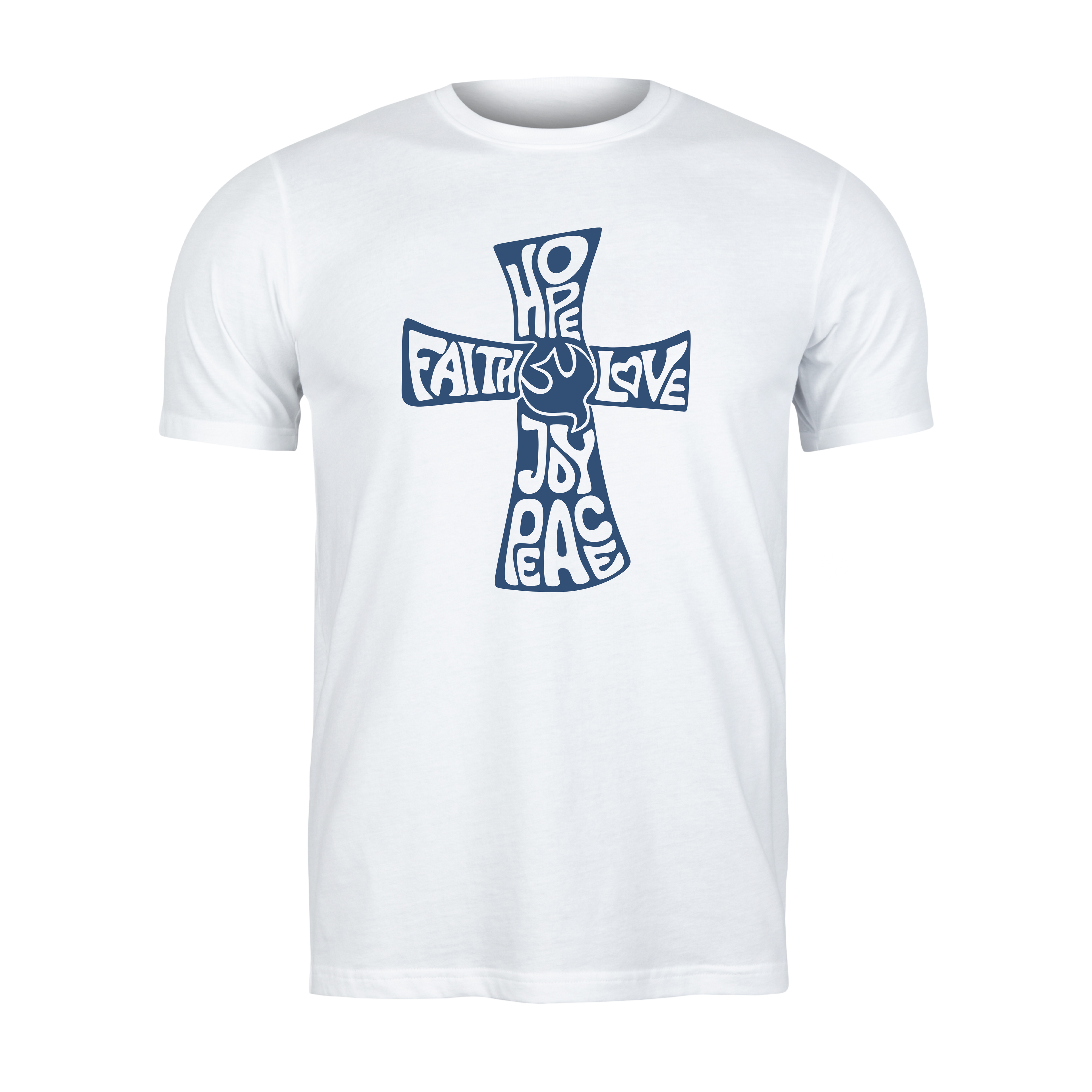 "Foundational Cross" T-Shirt | Our Pillars of Faith