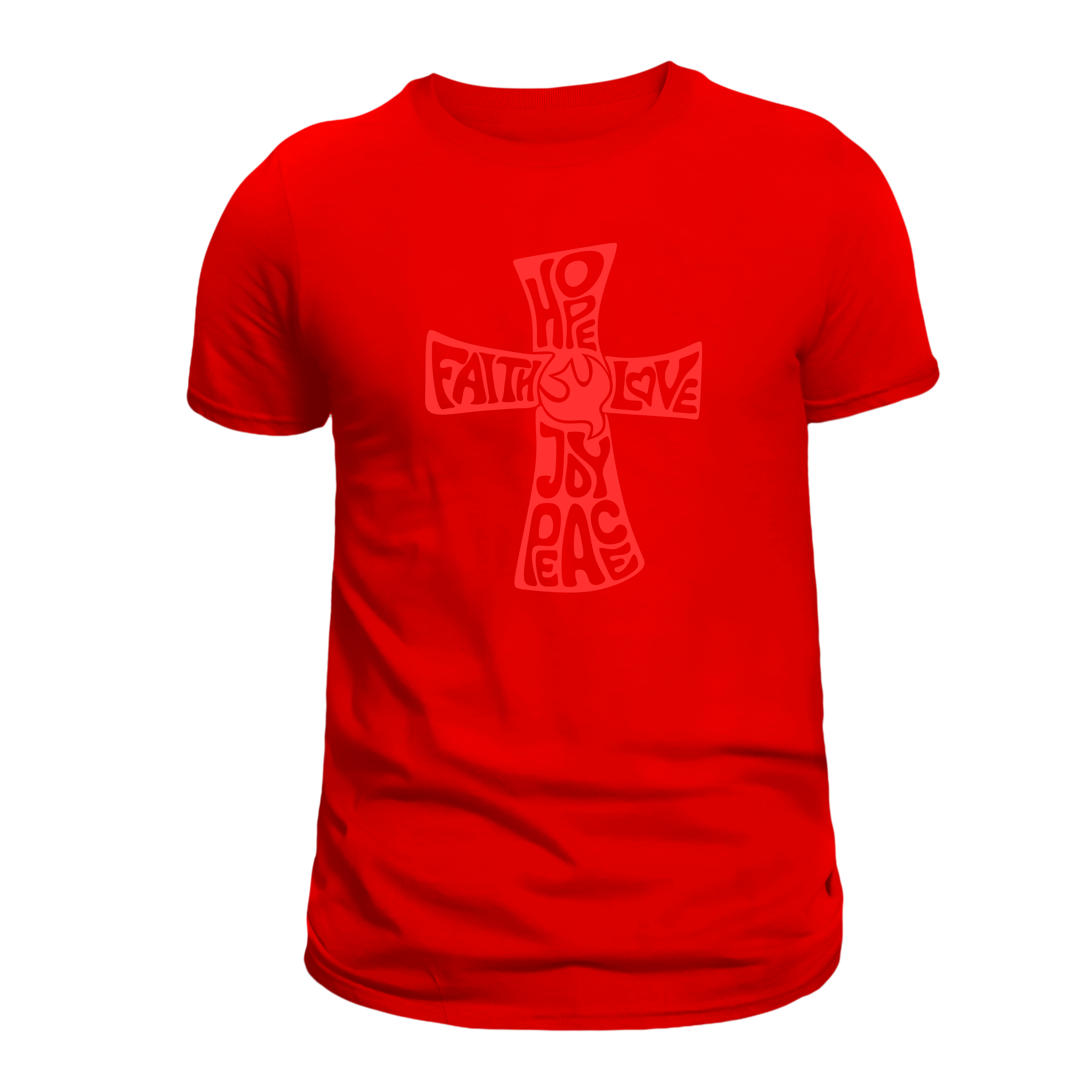 "Foundational Cross" T-Shirt | Our Pillars of Faith