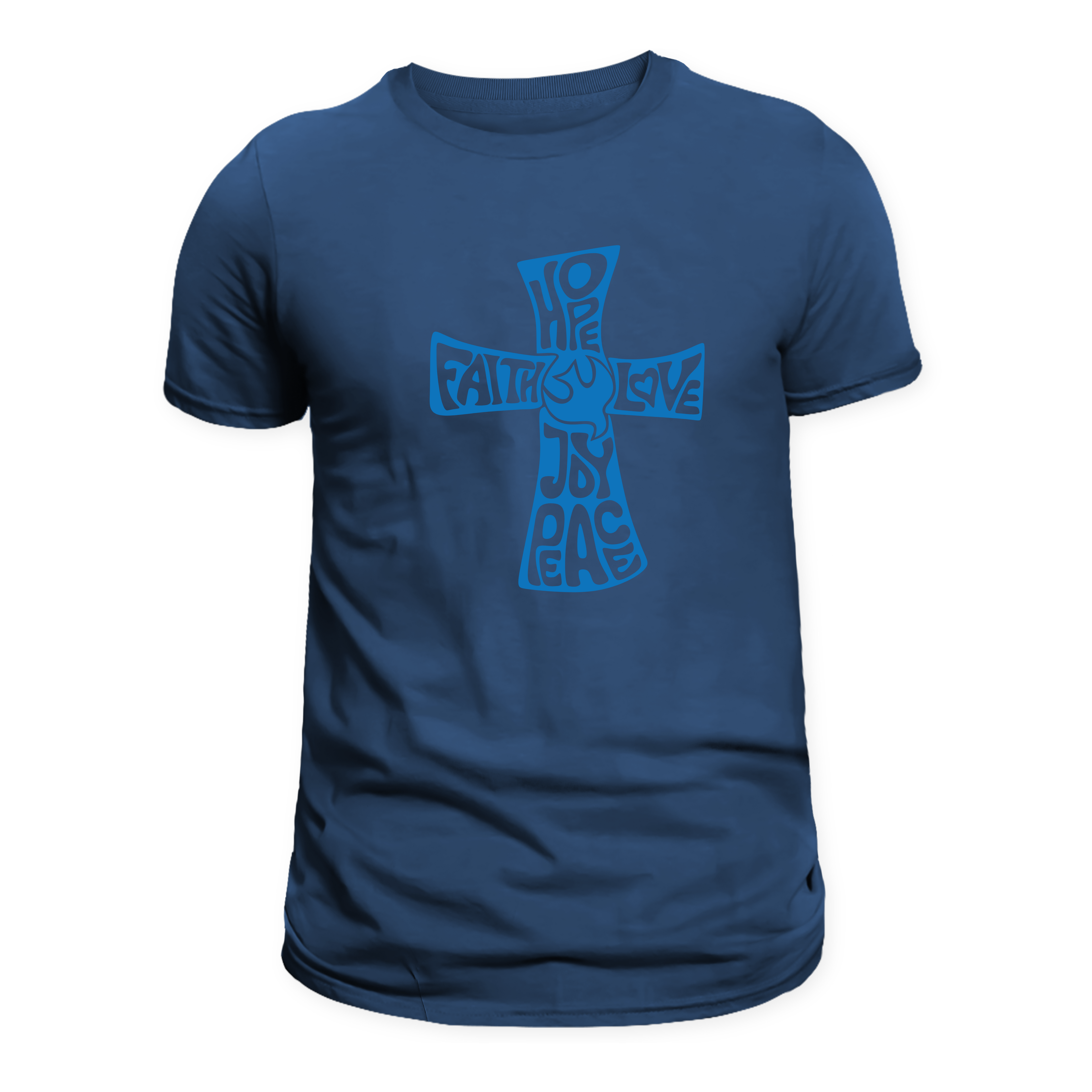 "Foundational Cross" T-Shirt | Our Pillars of Faith