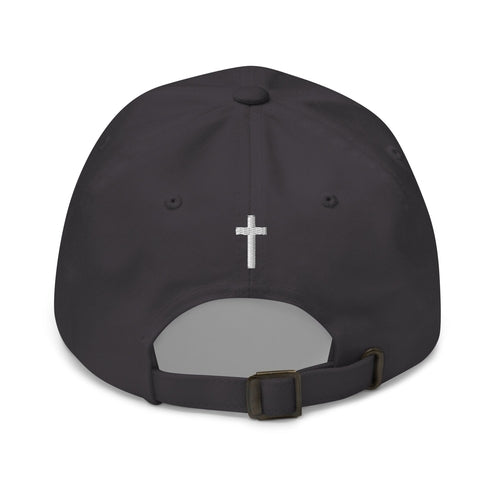 Embroidered Adjustable Baseball Cap - Grace Abounds - F/b