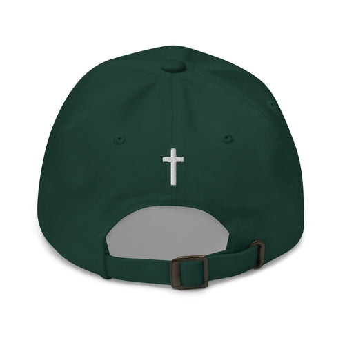 Embroidered Adjustable Baseball Cap - Grace Abounds - F/b